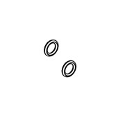 Joints or 6x1,5 (0060-15) pour moteurs de portails - FAAC 7090815 
