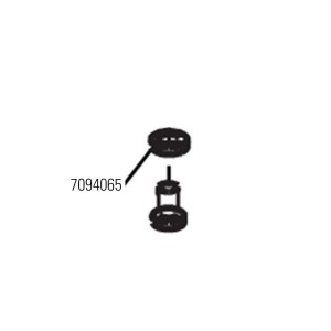 Rondelle de cuivre 7x4x1 fs allum.  (vendu par lot de 20 pieces) - FAAC 7094065 