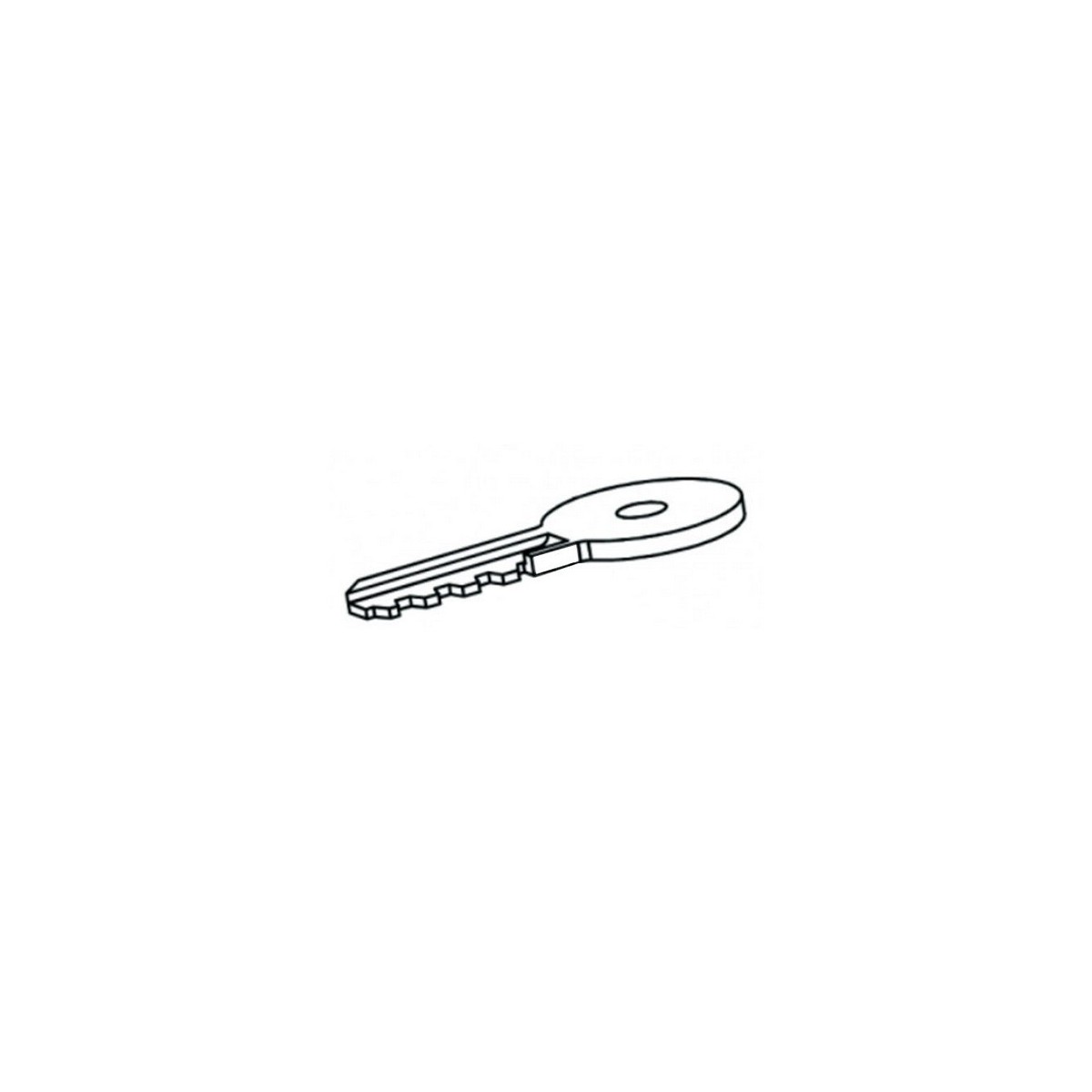 Cle de deverouillage standard  - FAAC 7131005 