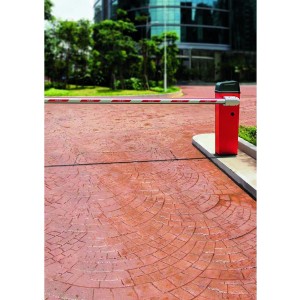 Barriere b614 24v electromeca., carte elec., acc. instal. cle dev triangle - FAAC 104614 