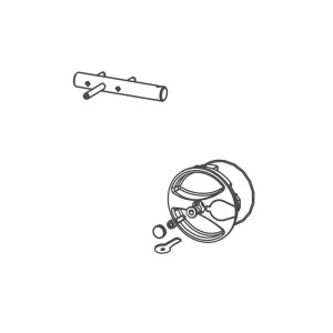 391 - deverrouillage manuel avec cylindre et clé - FAAC 115012 