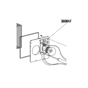 Carte electronique pour lampe faaclight 230 v - FAAC 360847 