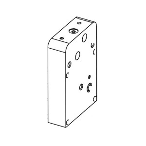 Flasque superieure centrale  j275ha - FAAC 63001026 