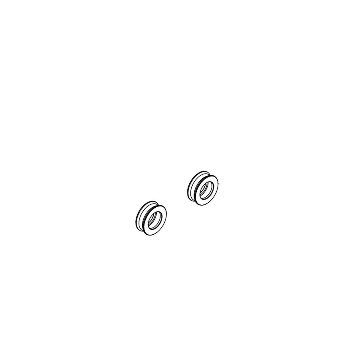 Roues a1400 air dm (4 pcs) - FAAC 63003167 