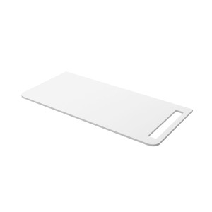 Plan de toilette UNIIQ 990 gauche solid surface BLANC MAT 990 gauche  - SALGAR 103166 
