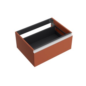 Coquette SPIRIT 800 1 tiroir métallique TERRACOTA - SALGAR 103443 