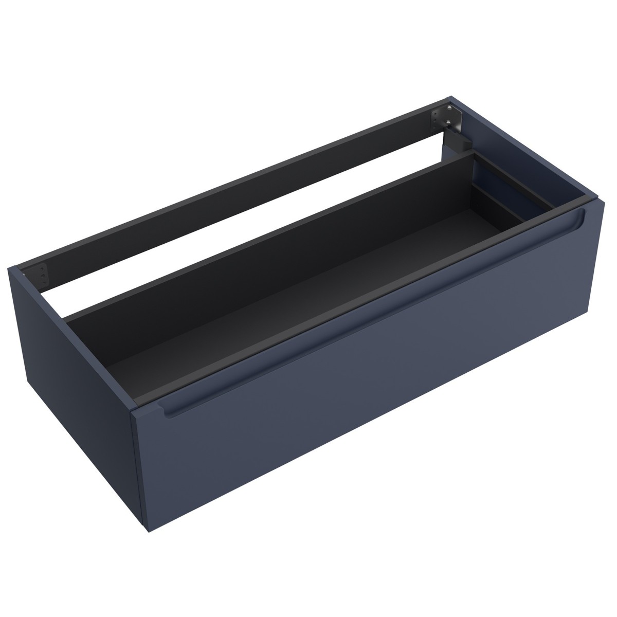 Coquette MONTERREY 1200 1 tiroir métallique NIGHT BLUE 1197x270x450 mm - SALGAR 96452 