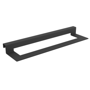 Porte-serviette LLOYD noir mat 340 x 95 x 32 mm - SALGAR 97664 