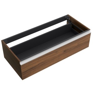 Coquette SPIRIT 1200 1 tiroir métallique NOYER MAYA - SALGAR 102845 