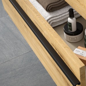 Poignée Attila 1400 Noir Mat - SALGAR 110497 