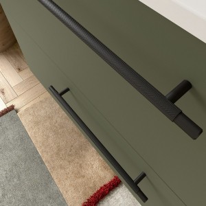 Poignée Quilt Noir Mat 224/284 - SALGAR 113509 