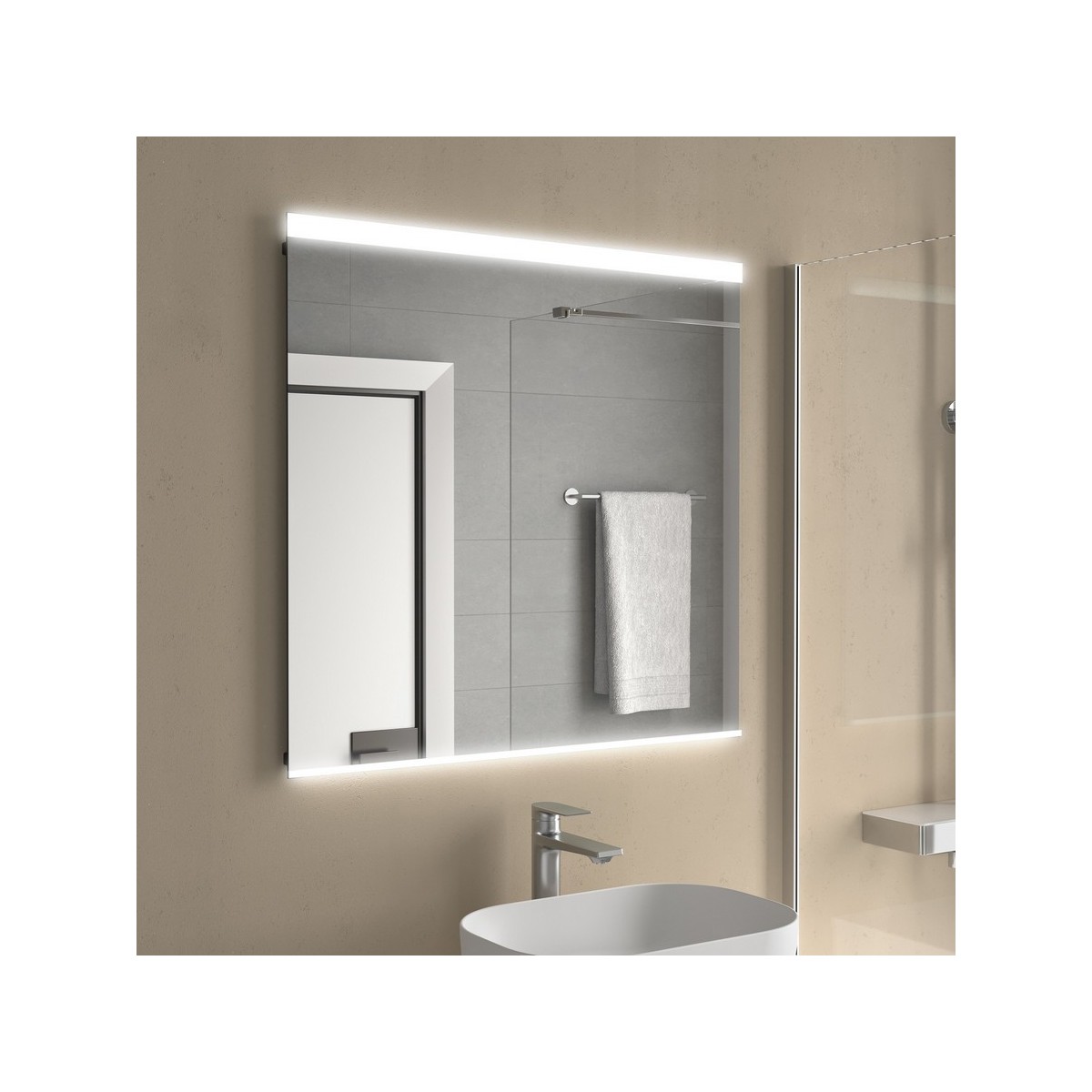 Miroir Liniia Led Sup/Inf 120X70 - SALGAR 113646 