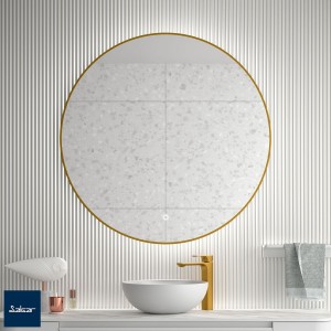 Miroir Globe 1000 Circulaire Avec Éclairage Led Avec Capteur (15 W - 40000ºk.) Ip44 Neutra Diam. 1000 Mm - SALGAR 113750 