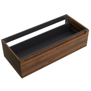 Coquette MONTERREY 1200 1 tiroir métallique NOYER MAYA - SALGAR 102912 