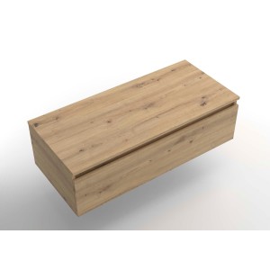 Ensemble Coquette et plan de toilette DOMUS 1000 1 tiroir Chêne Montana P450 - SALGAR 117929 