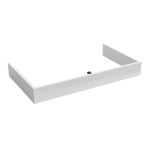 Plinthe NOJA II 830 Blanc Brillant L830 H100 P430 - SALGAR 118088 