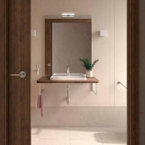 Ensemble salle de bain EASY BATH PMR 900 Noyer Maya P540 - SALGAR 119286 