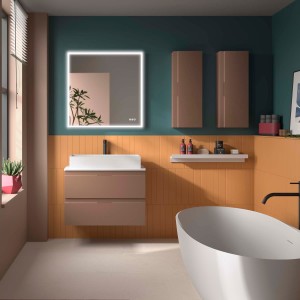 Meuble salle de bain EA 800 2 tiroirs Cajun H540 P450 - SALGAR 119046 