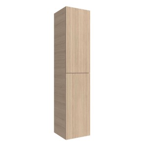 Colonne salle de bain BIBA 1600 2 portes Chêne Sienna L350 H1600 P350 - SALGAR 119125 