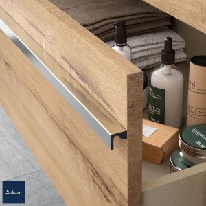 Poignée ATTILA 700 Anthracite Brillant - SALGAR 97125 