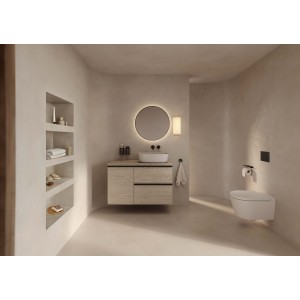 Vasque à poser rectangulaire Inspira Soft 37X50 Blanc - ROCA A327500000