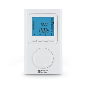 DELTA 8000 TAP RF THERMOSTAT D'AMBIANCE PROGRAMMABLE RADIO  DELTA DORE - 6053051 