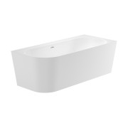 Raina baignoire d'angle droite stonex 180x80 blanc - ROCA A248664000 