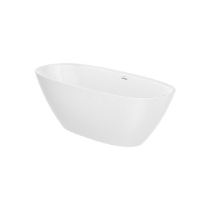 Ariane baignoire îlot stonex 180x80 blanc - ROCA A248669000 