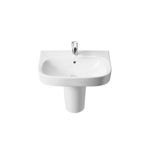 Debba lavabo suspendu avec jeu de fixations 550x440 blanc - ROCA A325995000 