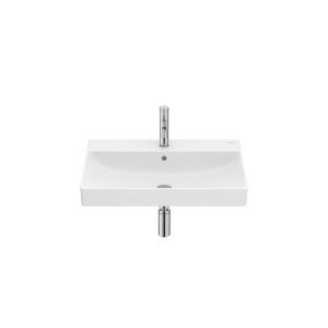 Ona lavabo mural avec jeu de fixations en fineceramic 650x460 h80 blanc mat - ROCA A327687620 