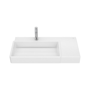 Tura lav asym cuve a gauche 800x430mm blanc brillant - ROCA A327697000 