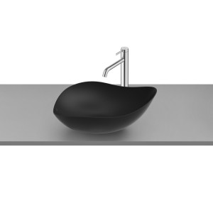 Ohtake vasque à poser 550x385mm noir mat - ROCA A327A13080 
