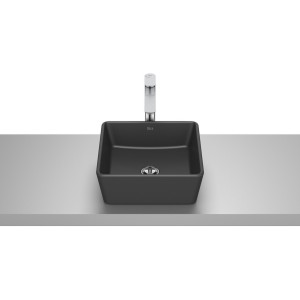 Optica vasque à poser square 350x350mm noir mat - ROCA A327B12080 