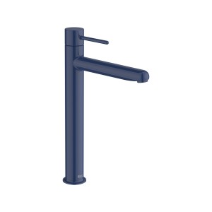 Nu mitigeur lavabo "xl" corps lisse lavabo poignée fine bleu cobalt - ROCA A5A343FP00 
