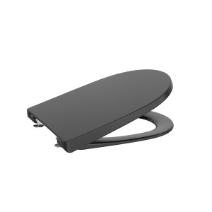 Ona abattant frein de chute compacte supralit noir mat garantie 2 ans - ROCA A801E22081 