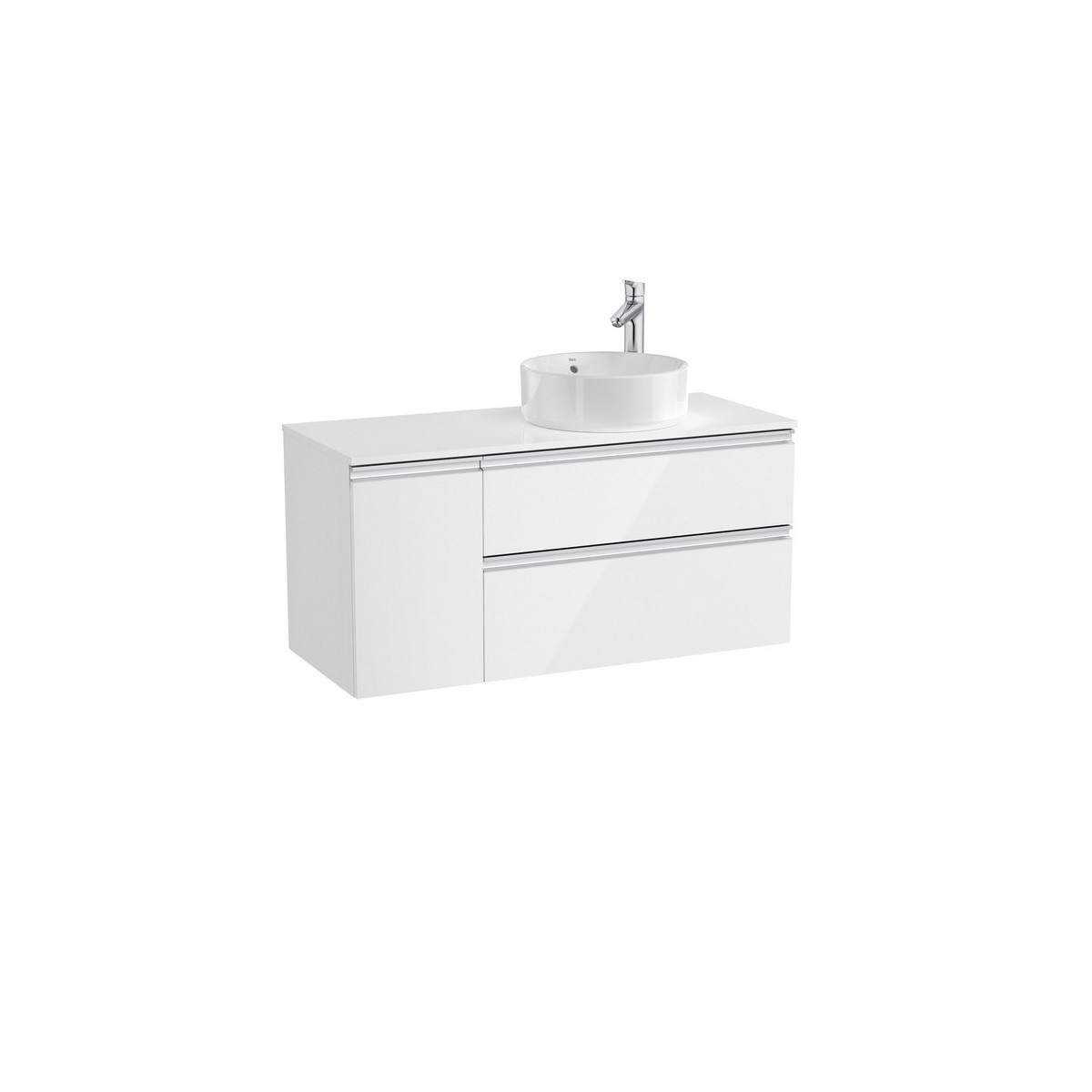 The gap pr lav dte 1100mm blanc brillant - ROCA A851504806 