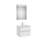 The gap pack 2t 600mm (unik+miroir) blanc brillant - ROCA A851509806 
