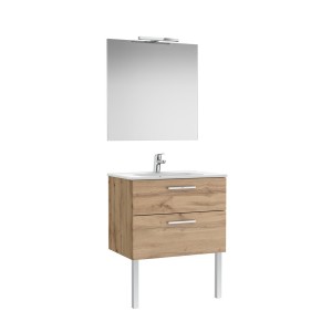 Victoria pack 2 tiroirs 700mm noyer - ROCA A851603517 