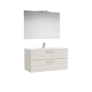 Victoria pack 2 tiroirs 1000mm frêne nordic - ROCA A851605434 