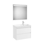 Ona pack 2 tiroirs 800mm lavabo droite blanc mat - ROCA A851706509 