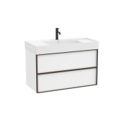 Inspira unik 2 tiroirs 1000x490mm blanc mat - ROCA A851992509 