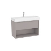 Tura unik 1t 1 niche inf lav percé 1t 1000 mm gris clair mat - ROCA A852037559 