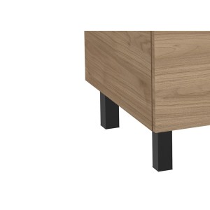 Jeu de 2 pieds h. 110 mm noir mat - ROCA A816827485 