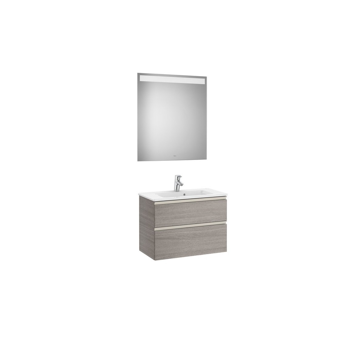 The gap pack cpt 2t 700mm (unik+miroir) city oak - ROCA A851527402 