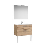 Victoria pack 2 tiroirs 800mm noyer - ROCA A851604517 