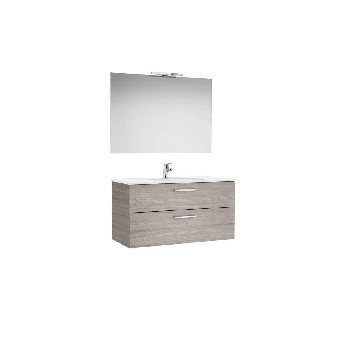 Victoria pack 2 tiroirs 1000mm city oak - ROCA A851605402 