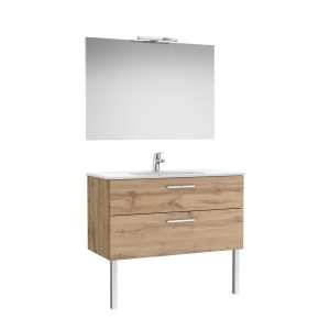 Victoria pack 2 tiroirs 1000mm noyer - ROCA A851605517 