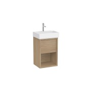 Tura unik compact (meuble 1 tiroir + 1 niche inf + lavabo) 450 mm orme clair - ROCA A852023565 