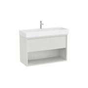 Tura unik 1t 1 niche inf lav percé 1t 1000 mm blc cassé mat - ROCA A852037558 