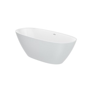 Ariane baignoire îlot stonex 180x80 perle - ROCA A2486690P0 
